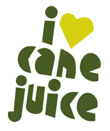 "i love fresh cane juice" badge Tall Grass Cane Juice